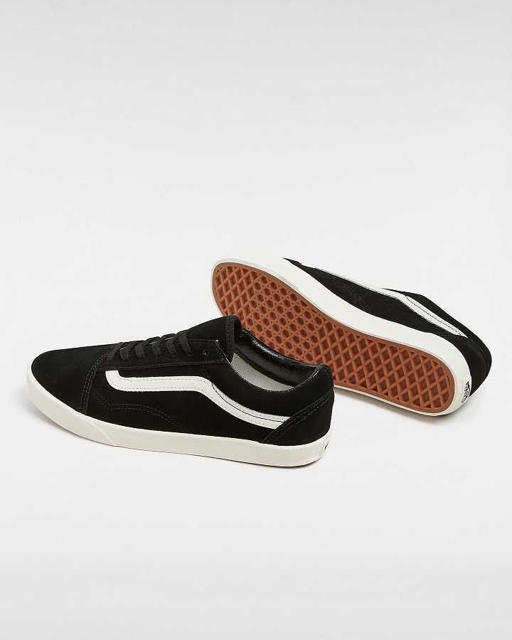 Black Men Vans Old Skool Lowpro Sneakers NZ | VN3729648