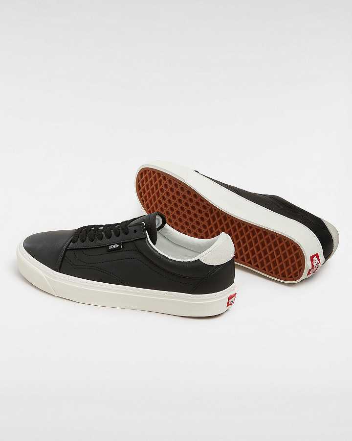 Black Men Vans Old Skool Lux Sneakers NZ | VN3172589