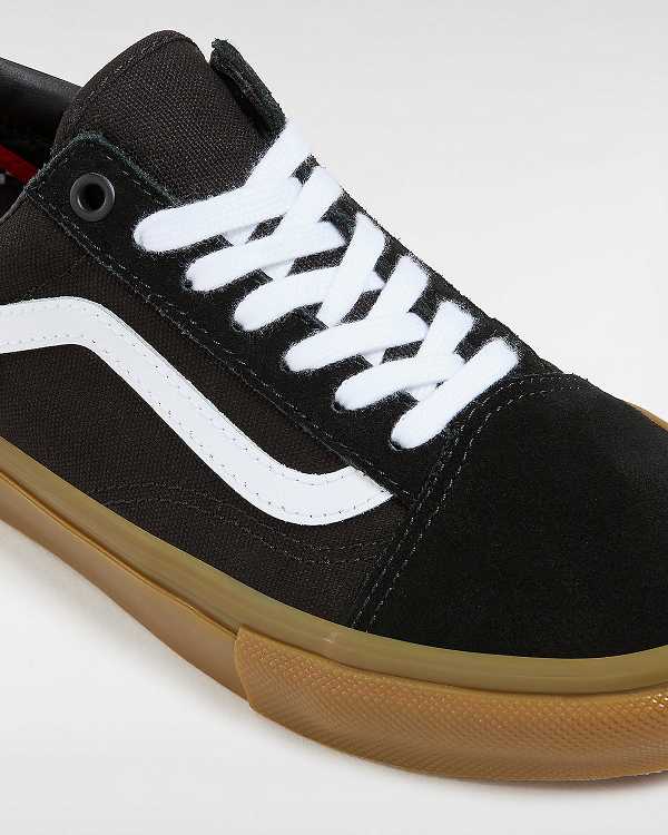 Black Men Vans Old Skool Skate Shoes NZ | VN5796420