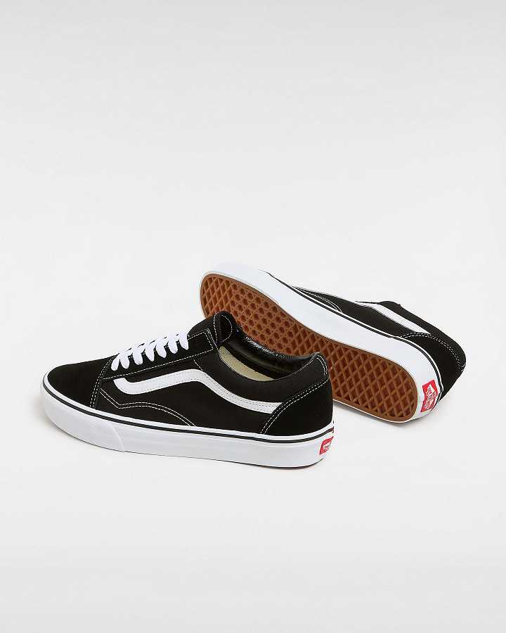 Black Men Vans Old Skool Sneakers NZ | VN6193425