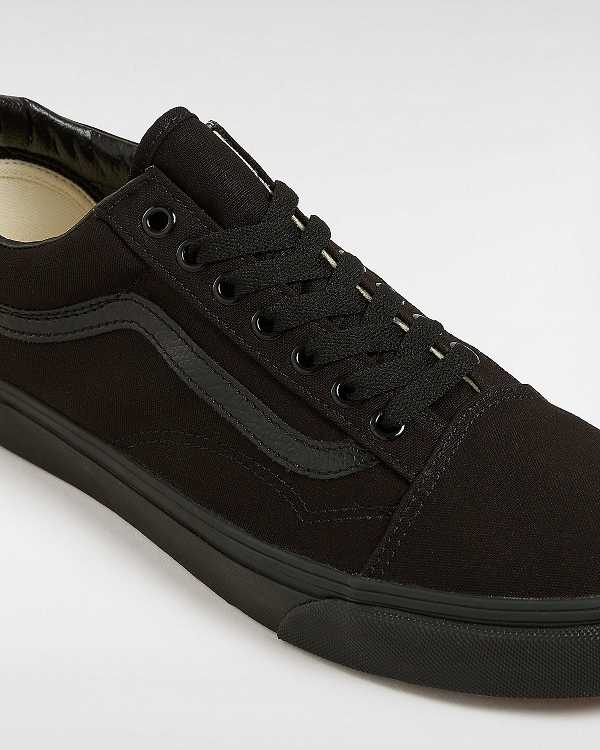 Black Men Vans Old Skool Sneakers NZ | VN8615703