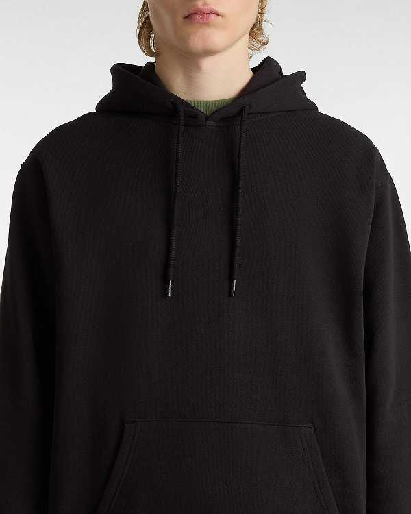 Black Men Vans Original Standard Loose Hoodie NZ | VN1028594