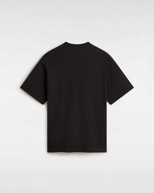 Black Men Vans Original Standards T Shirts NZ | VN5246980