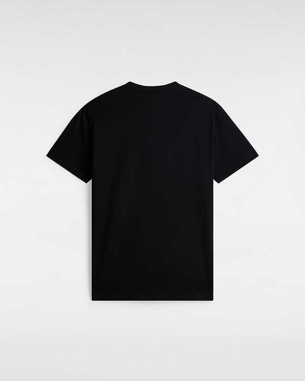 Black Men Vans Prankster T Shirts NZ | VN6297504