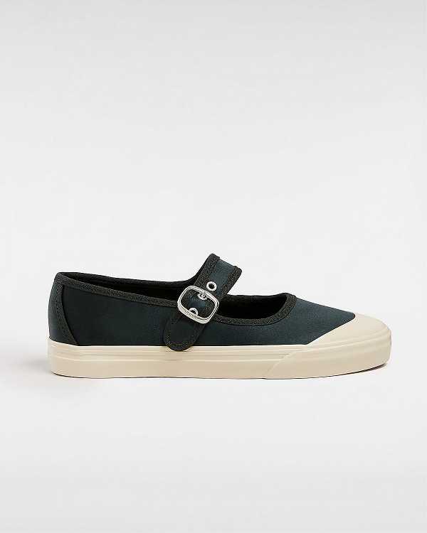 Black Men Vans Premium Lo Pro Satin Mary Janes NZ | VN2197384