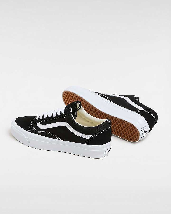 Black Men Vans Premium Old Skool 36 Skate Shoes NZ | VN3106478