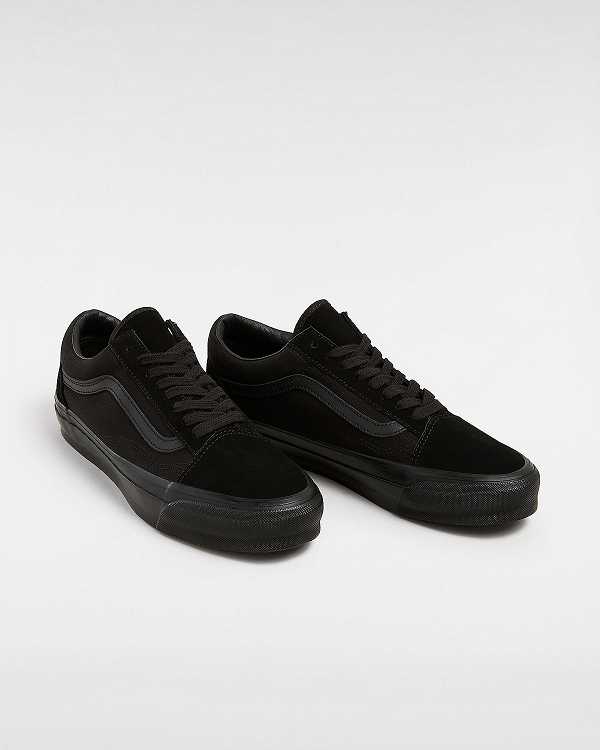 Black Men Vans Premium Old Skool Skate Shoes NZ | VN3785620