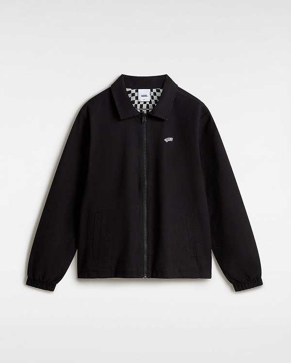 Black Men Vans Premium Reversible Station Jacket NZ | VN4795620