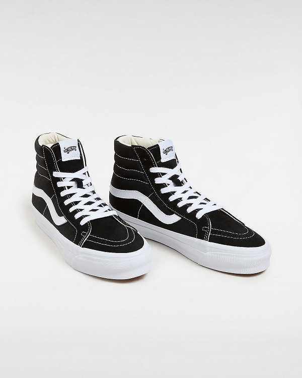 Black Men Vans Premium Sk8-Hi 38 Reissue Skate Shoes NZ | VN6853274