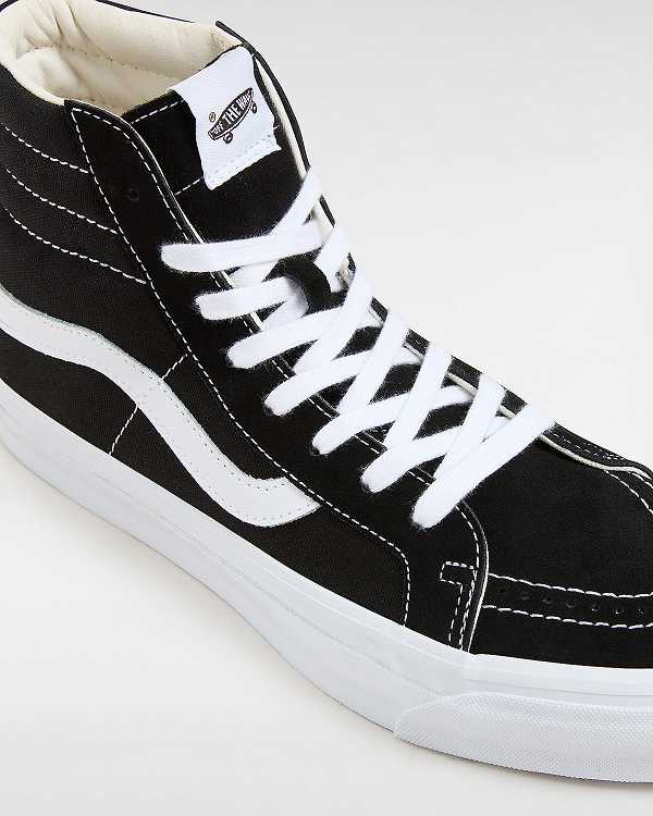 Black Men Vans Premium Sk8-Hi 38 Reissue Skate Shoes NZ | VN6853274