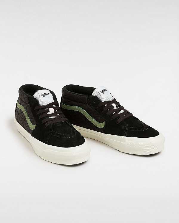 Black Men Vans Premium Sk8-Mid 83 Sneakers NZ | VN2854079