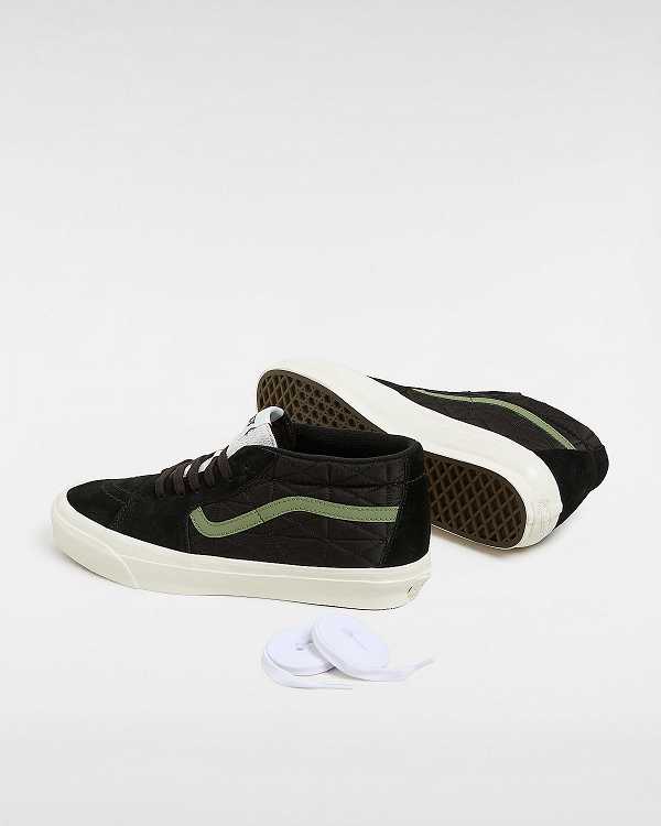 Black Men Vans Premium Sk8-Mid 83 Sneakers NZ | VN2854079