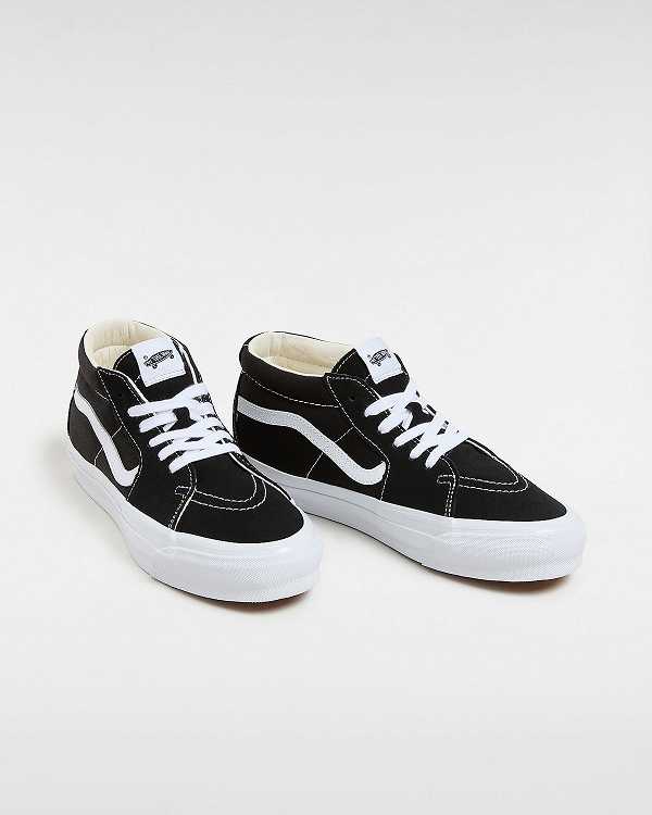 Black Men Vans Premium Sk8-Mid 83 Sneakers NZ | VN2514069