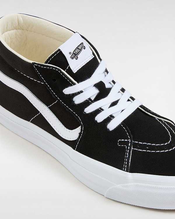 Black Men Vans Premium Sk8-Mid 83 Sneakers NZ | VN2514069