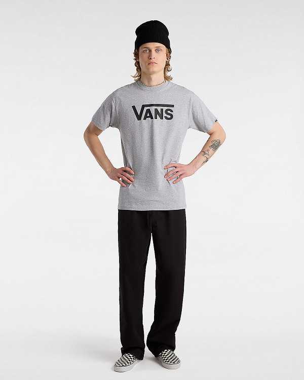 Black Men Vans Range Baggy Tapered Elastic Waist Pants NZ | VN9728430