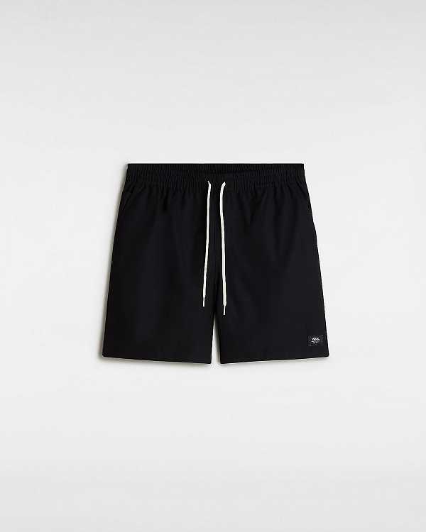 Black Men Vans Range Relaxed Sport MTE Shorts NZ | VN5137842