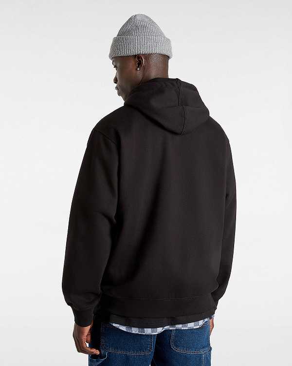 Black Men Vans Rattler Loose Hoodie NZ | VN5608497