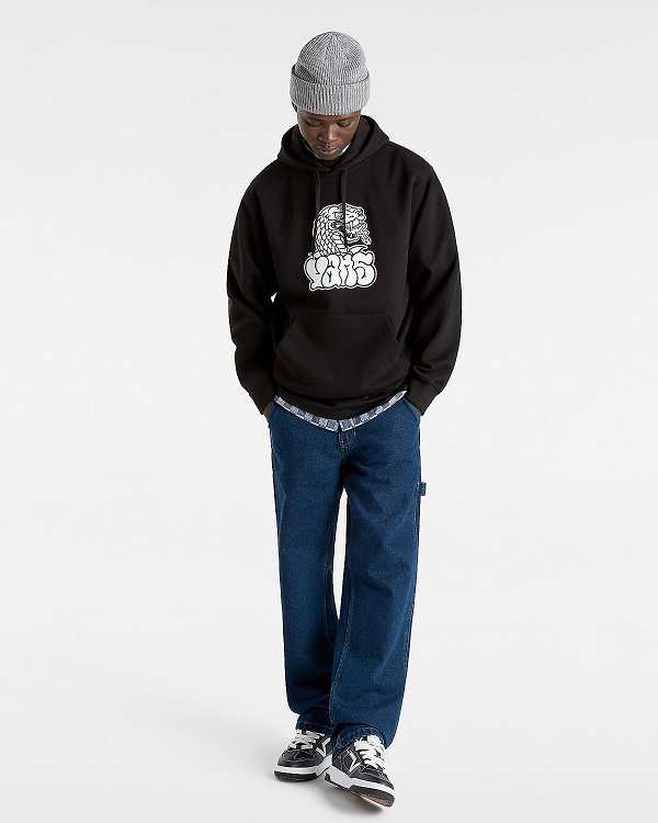 Black Men Vans Rattler Loose Hoodie NZ | VN5608497