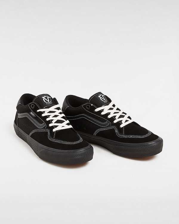 Black Men Vans Rowan Sneakers NZ | VN5073482