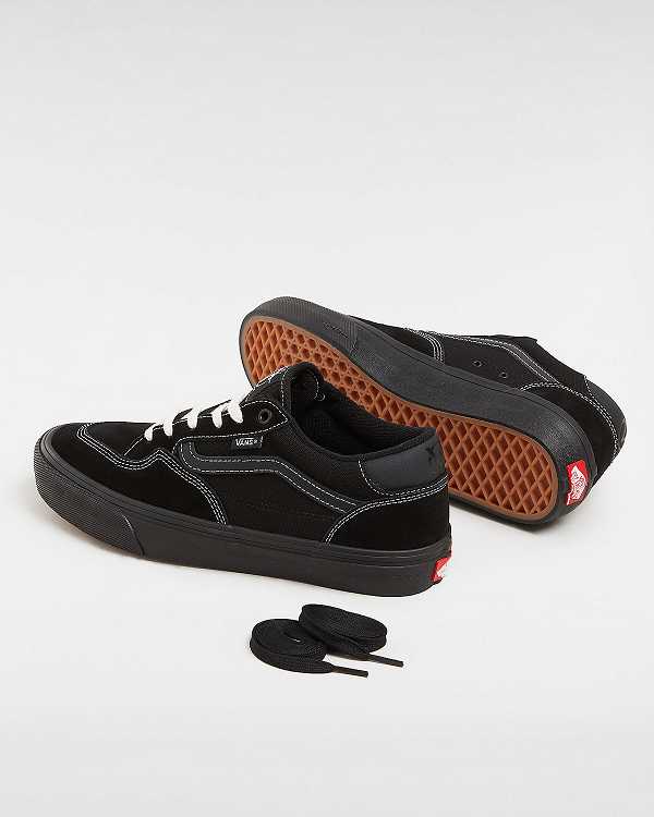 Black Men Vans Rowan Sneakers NZ | VN5073482