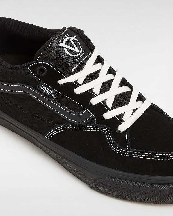 Black Men Vans Rowan Sneakers NZ | VN5073482