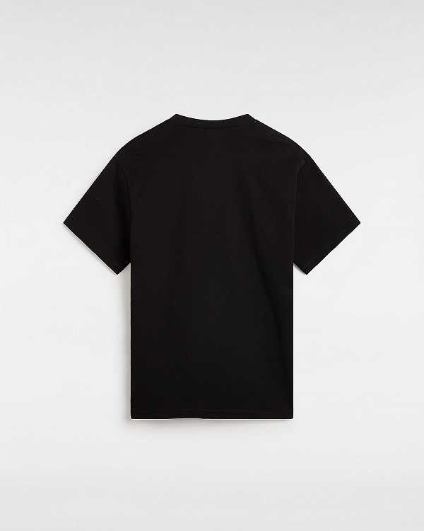 Black Men Vans Sakomo T Shirts NZ | VN8046519