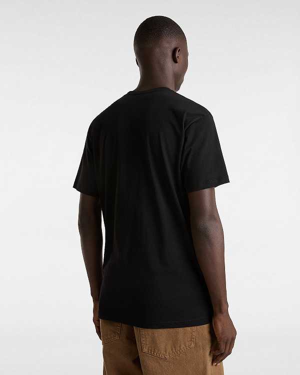 Black Men Vans Sakomo T Shirts NZ | VN8046519