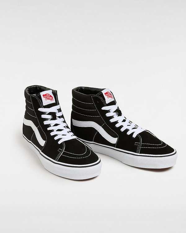 Black Men Vans Sk8-Hi Sneakers NZ | VN6854912