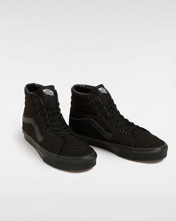 Black Men Vans Sk8-Hi Sneakers NZ | VN9250783