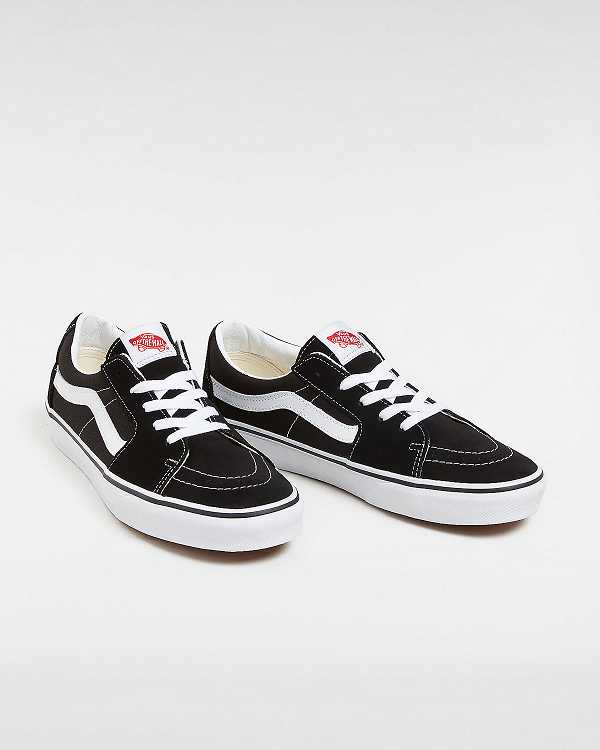 Black Men Vans Sk8-Low Skate Shoes NZ | VN2581436