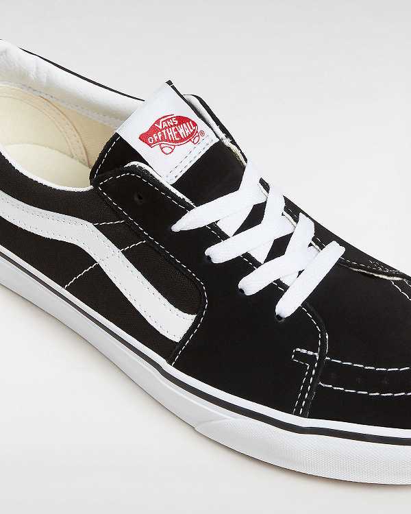 Black Men Vans Sk8-Low Skate Shoes NZ | VN2581436