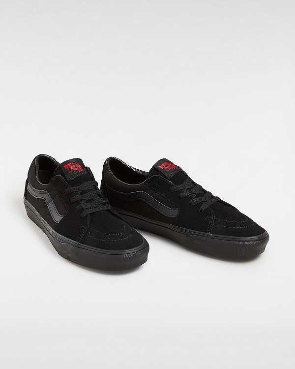 Black Men Vans Sk8-Low Sneakers NZ | VN3860452