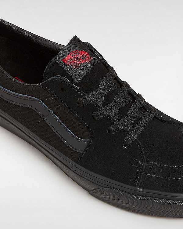 Black Men Vans Sk8-Low Sneakers NZ | VN3860452