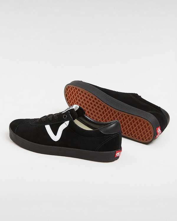 Black Men Vans Sport Low Sneakers NZ | VN1843690