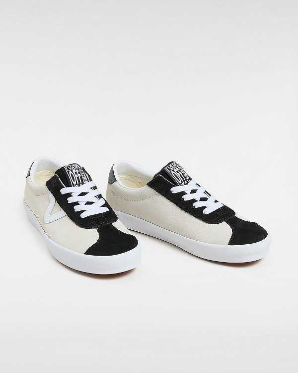 Black Men Vans Sport Low Suede Sneakers NZ | VN4896702