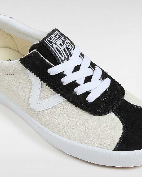 Black Men Vans Sport Low Suede Sneakers NZ | VN4896702