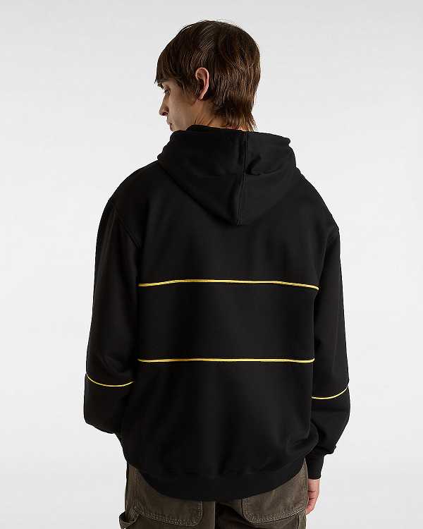 Black Men Vans Star V Hoodie NZ | VN3560721