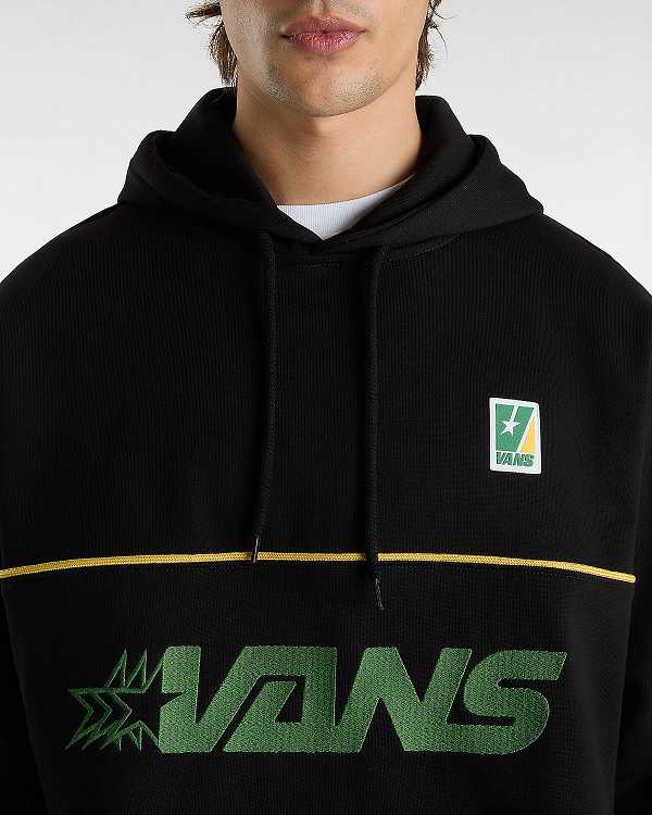 Black Men Vans Star V Hoodie NZ | VN3560721