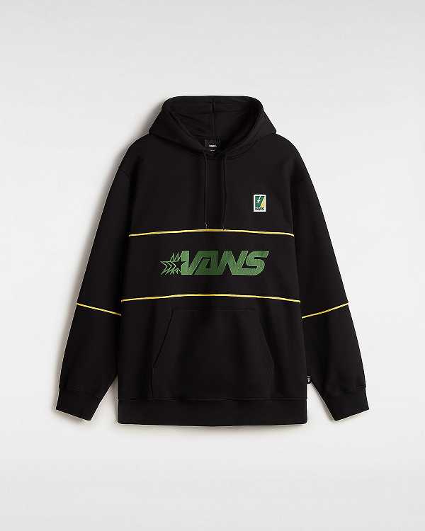 Black Men Vans Star V Hoodie NZ | VN3560721