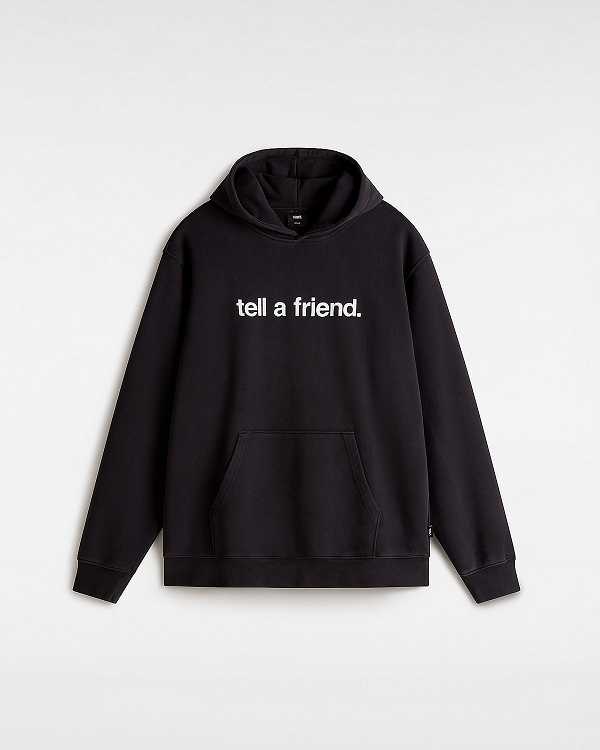 Black Men Vans Tell a Friend Crew Hoodie NZ | VN1069243