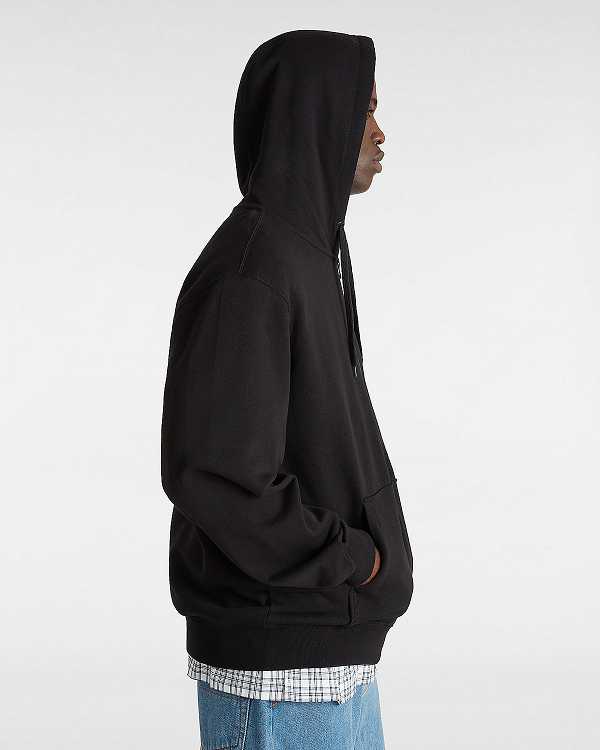 Black Men Vans True Waves Hoodie NZ | VN0273864