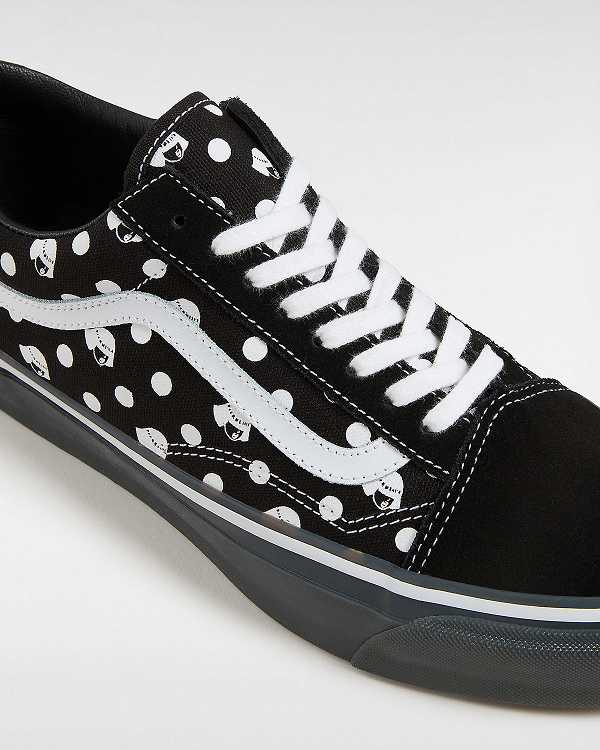 Black Men Vans Vans X Papergirl Old Skool Sneakers NZ | VN2157649