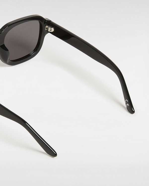 Black Unisex Vans 66 Sunglasses NZ | VN6195382