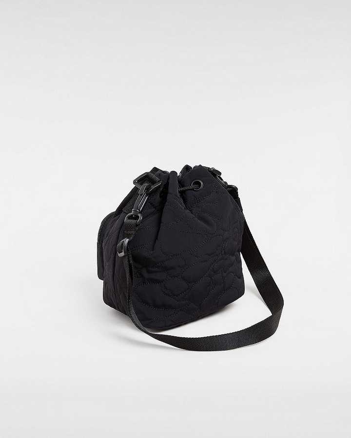 Black Unisex Vans ABD Crossbody Bag NZ | VN7538042