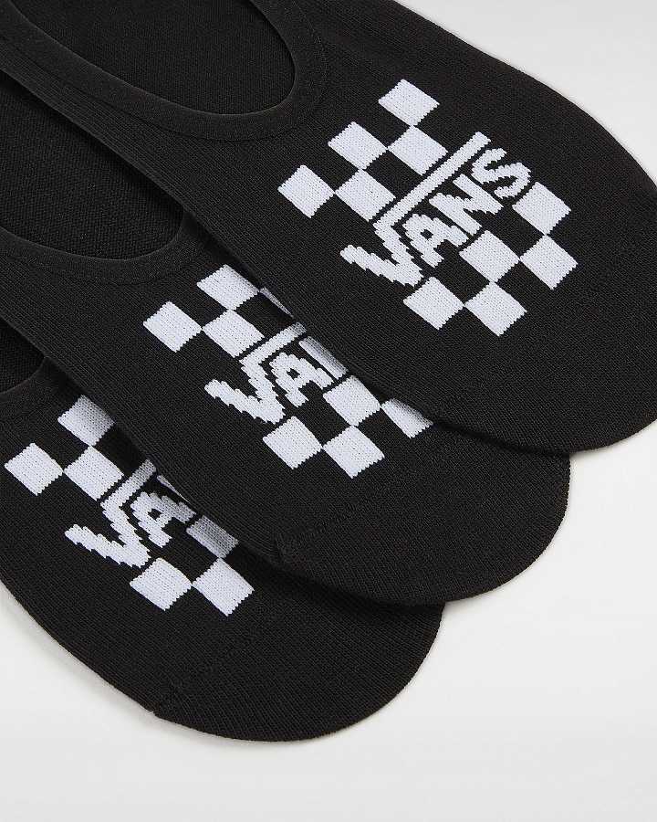 Black Unisex Vans Classic Canoodle (3 Pairs) Socks NZ | VN0789512