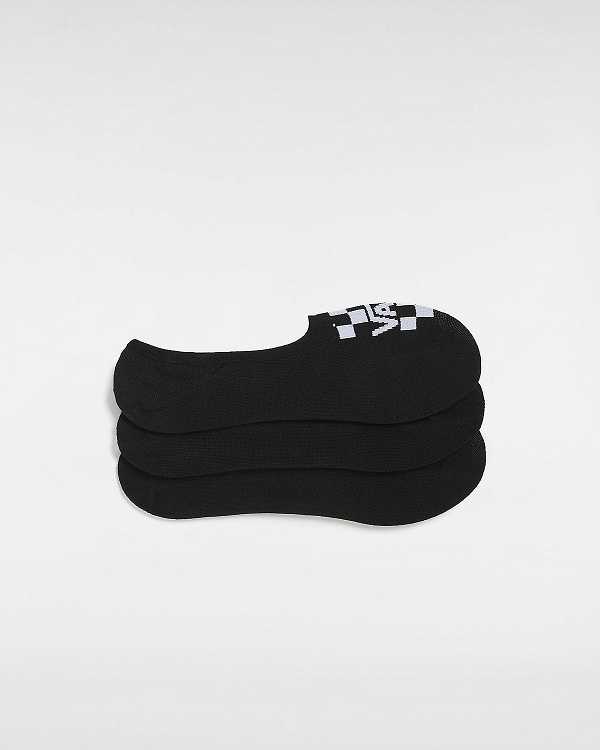 Black Unisex Vans Classic Canoodle (3 Pairs) Socks NZ | VN0789512