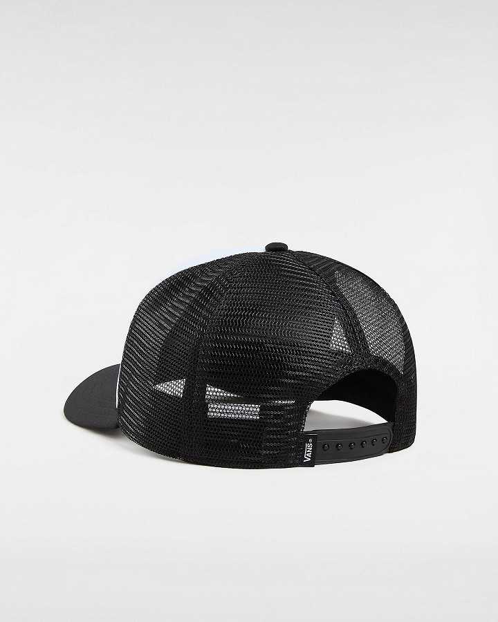 Black Unisex Vans Classic Patch Curved Bill Hats NZ | VN7380614