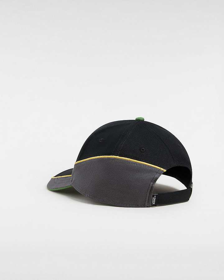 Black Unisex Vans Classic Strapback Hats NZ | VN8413906