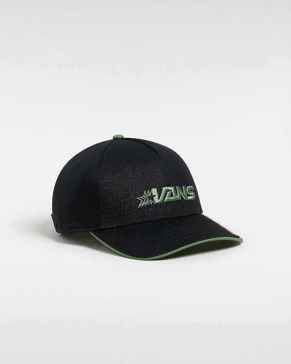 Black Unisex Vans Classic Strapback Hats NZ | VN8413906