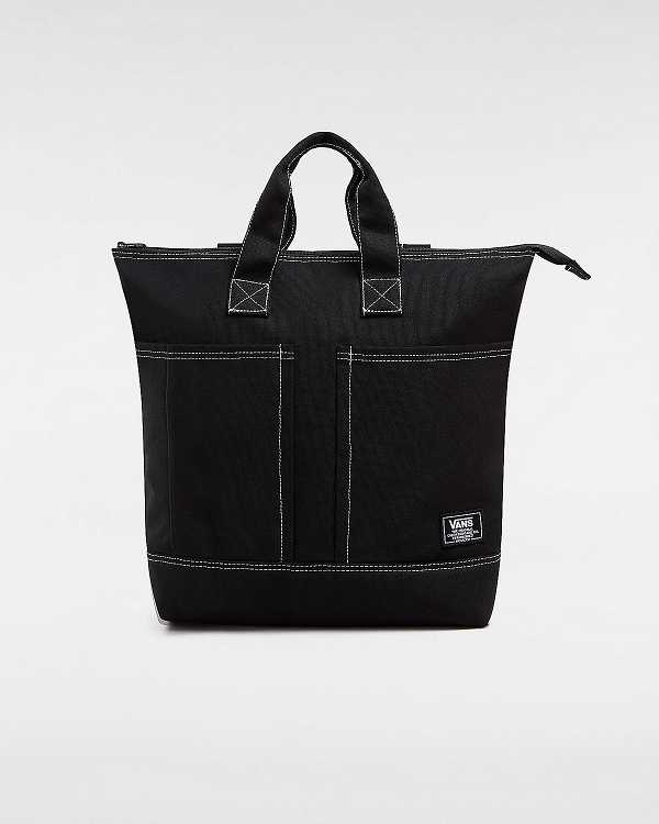 Black Unisex Vans Daily Backpacks NZ | VN2391674